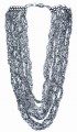We carry this nickel bracelet in size 18 in. Its width is 6 ¼ in. Custom sizes are available with 8-week delivery. For help with sizing, please contact us by phone: Shop hours are 10:00 - 6:00 daily, Central Time, from May through December, and 10:30 - 5:00 January through April.