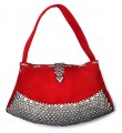 Leather and Nickel, 10"X7", excluding strap
